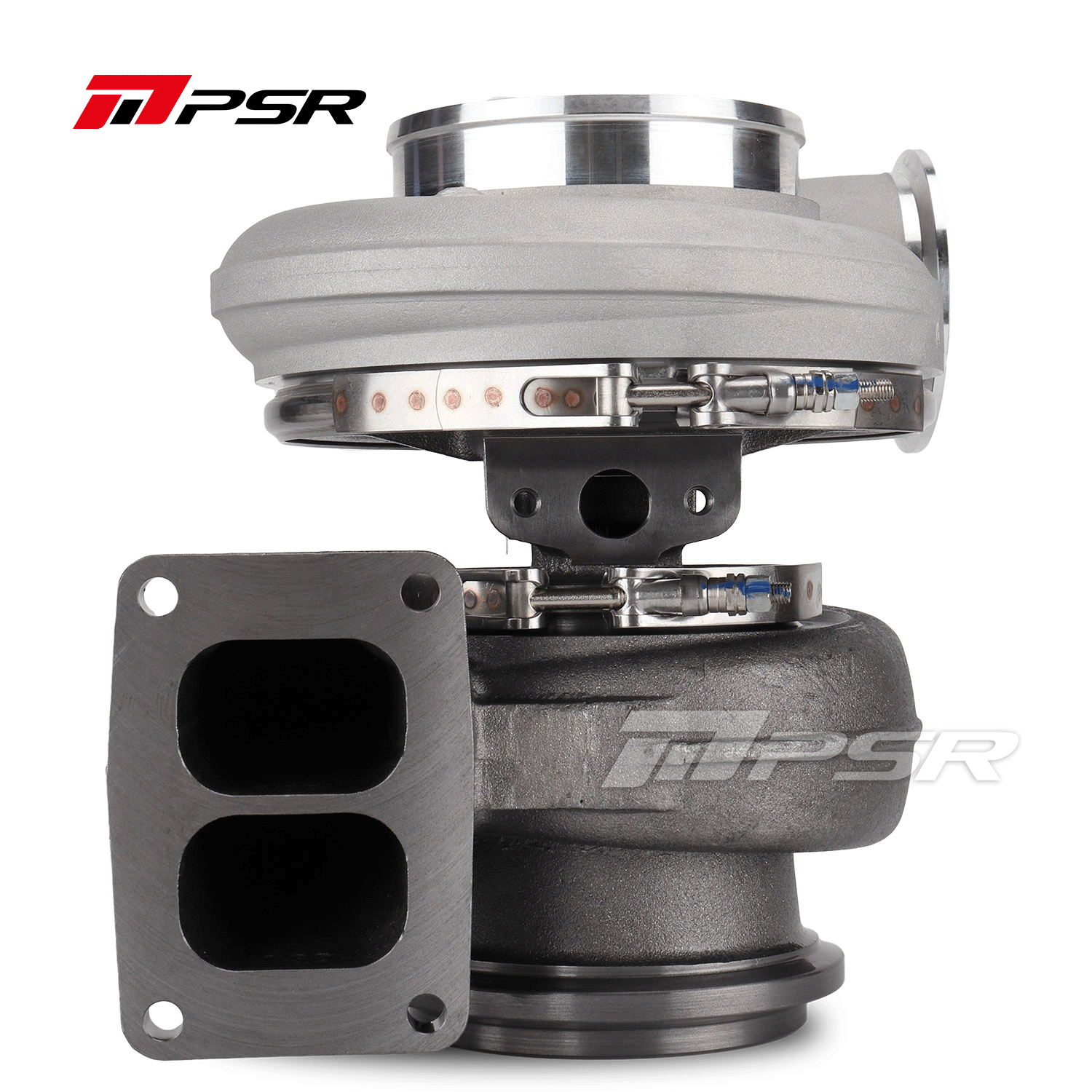 Pulsar Turbochargers Standard / 96/88mm / T6 divided 1.58 A/R PSR 480G Journal Bearing Billet Compressor Wheel Turbocharger SR