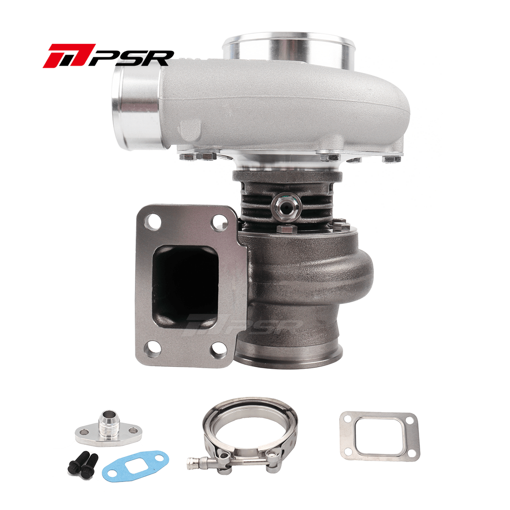 Pulsar Turbochargers Standard / T3 inlet, Vband outlet, 0.63A/R 6466E Ball Bearing Turbo UP to 900HP SR