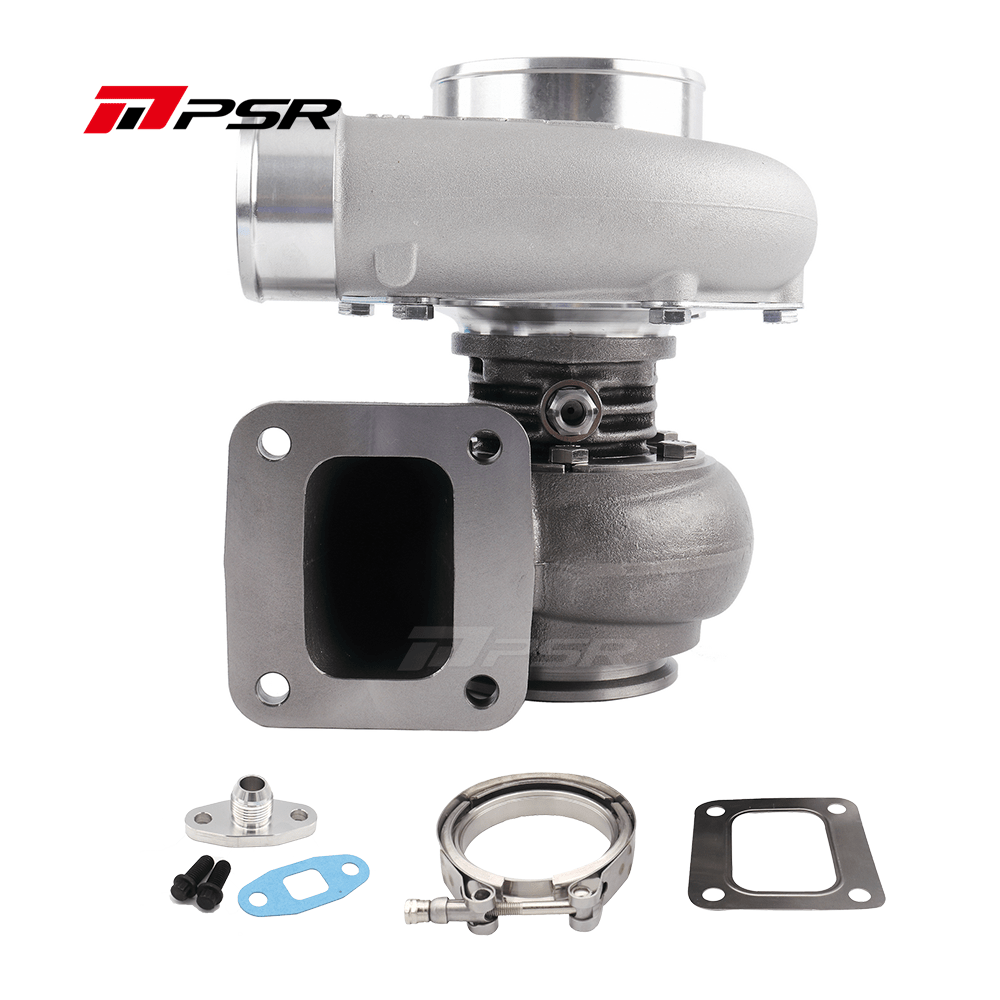 Pulsar Turbochargers Standard / T4 open inlet, Vband outlet, 0.96A/R 6466E Ball Bearing Turbo UP to 900HP SR