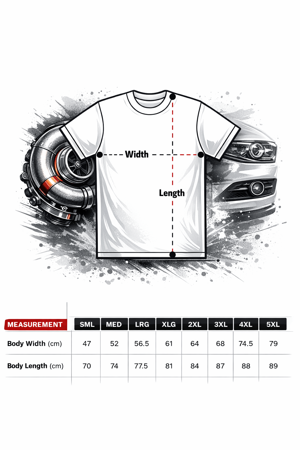 Pulsar Turbochargers T-Shirts Black / Large (L) Pulsar Turbo Systems New Zealand Branded T-Shirt SR