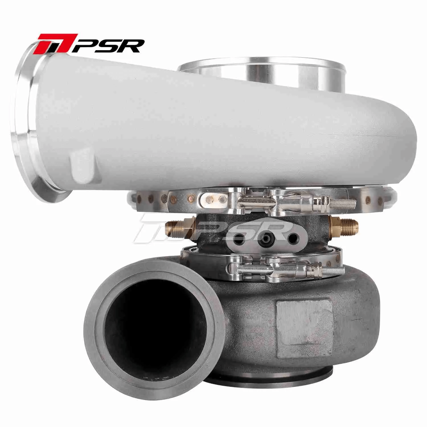 Pulsar Turbochargers T51R MOD / Dual Vband 1.01A/R PSR 7982G Curved Point Mill Compressor Wheel Dual Ball Bearing Turbocharger SR