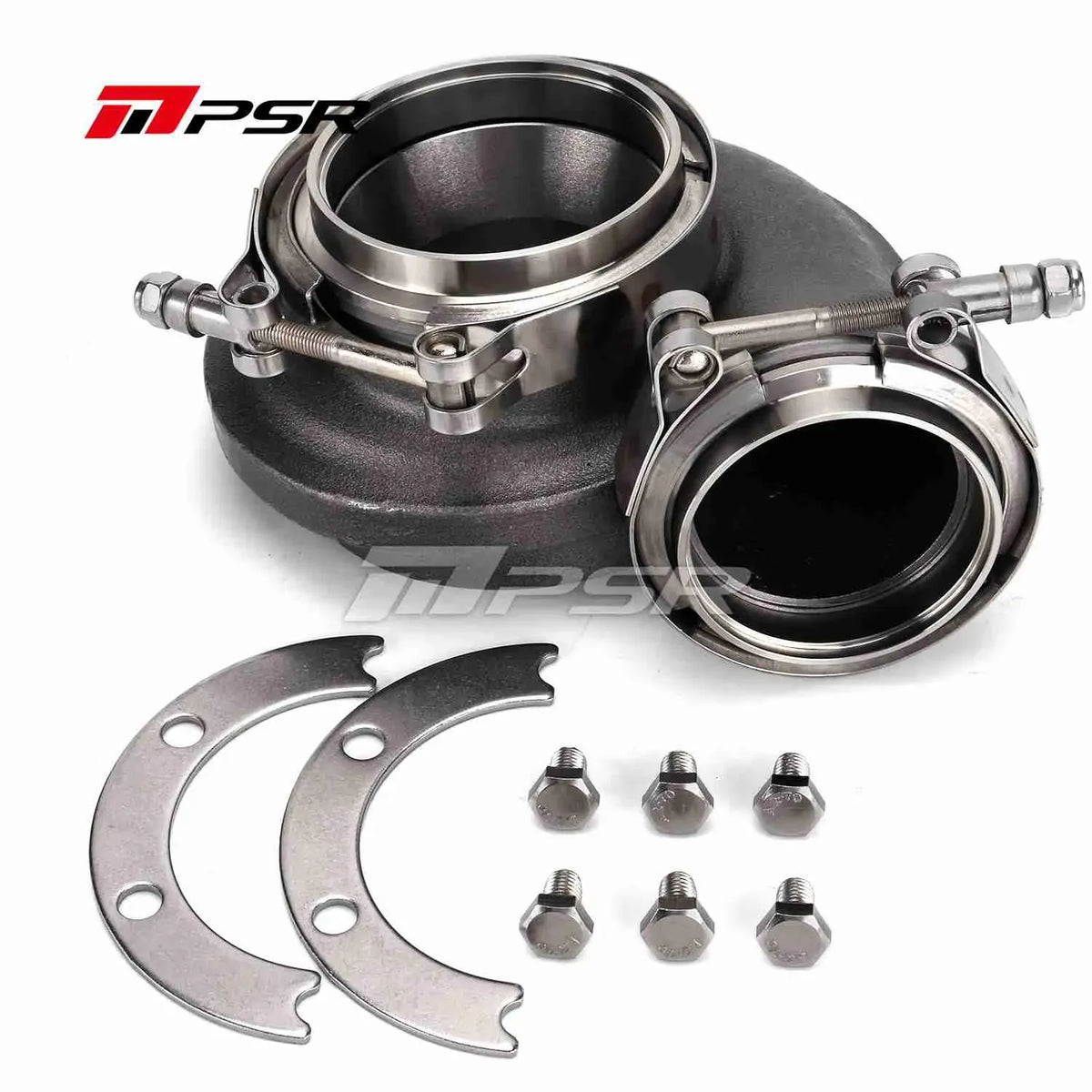 Pulsar Turbochargers Turbo Housings T3 Inlet V-Band Outlet 0.63A/R Pulsar PSR Turbine Housings for PSR3584 Gen3 Turbos SR