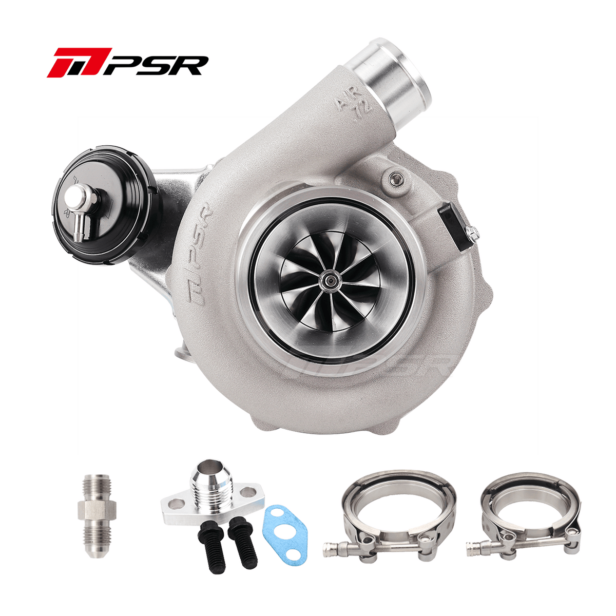 Pulsar Turbochargers Turbochargers Pulsar PSR Forward Rotation 5855G Dual Ball Bearing Turbocharger HP Rating 770 SR