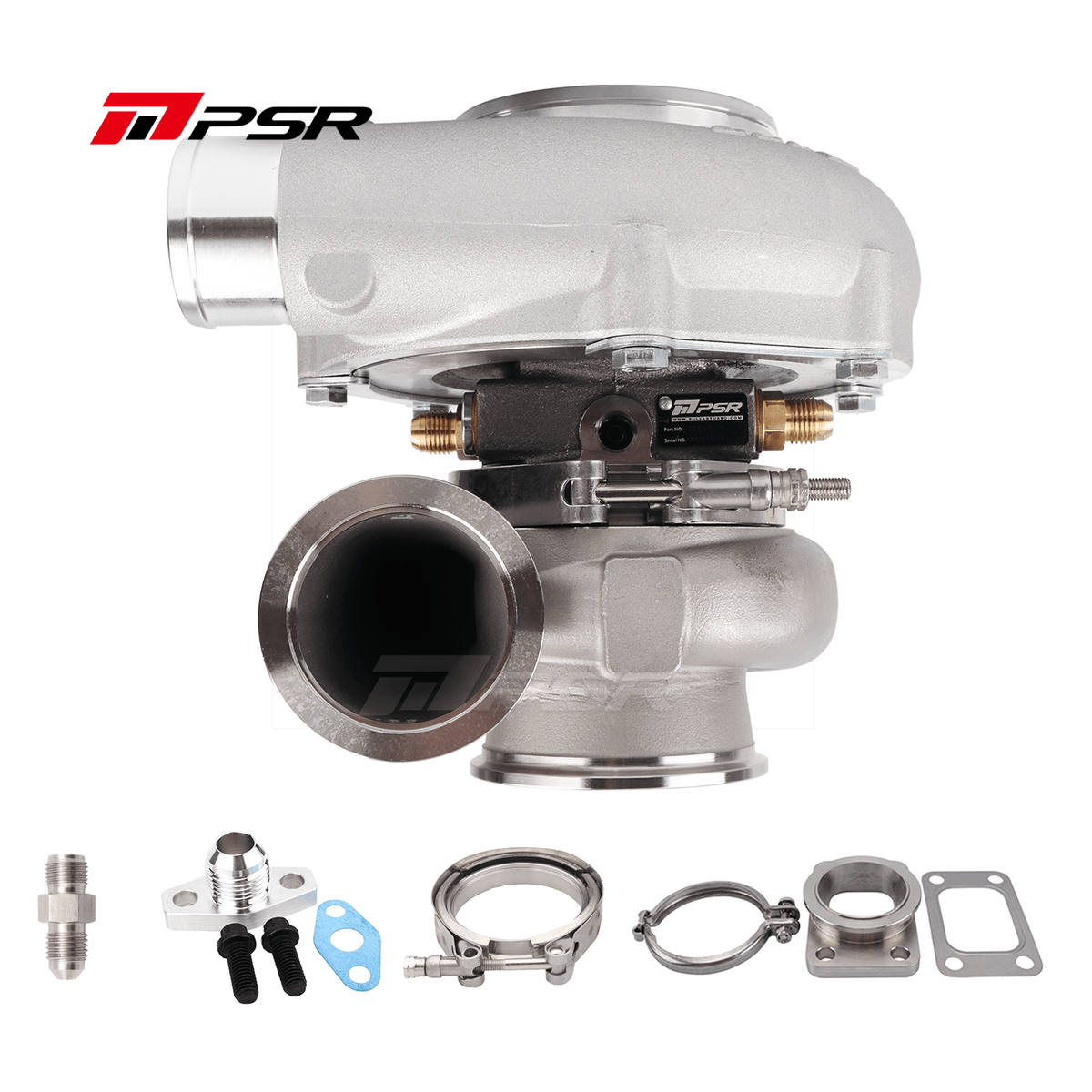 Pulsar Turbochargers Turbochargers Pulsar PSR Forward Rotation 6255G Dual Ball Bearing Turbocharger HP Rating 900 SR