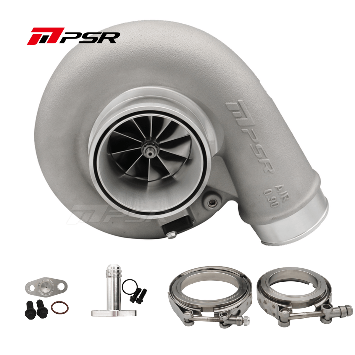 Pulsar Turbochargers Turbochargers Pulsar PSR Forward Rotation 7375G COMPACT Dual Ball Bearing Turbocharger HP Rating 1200 SR