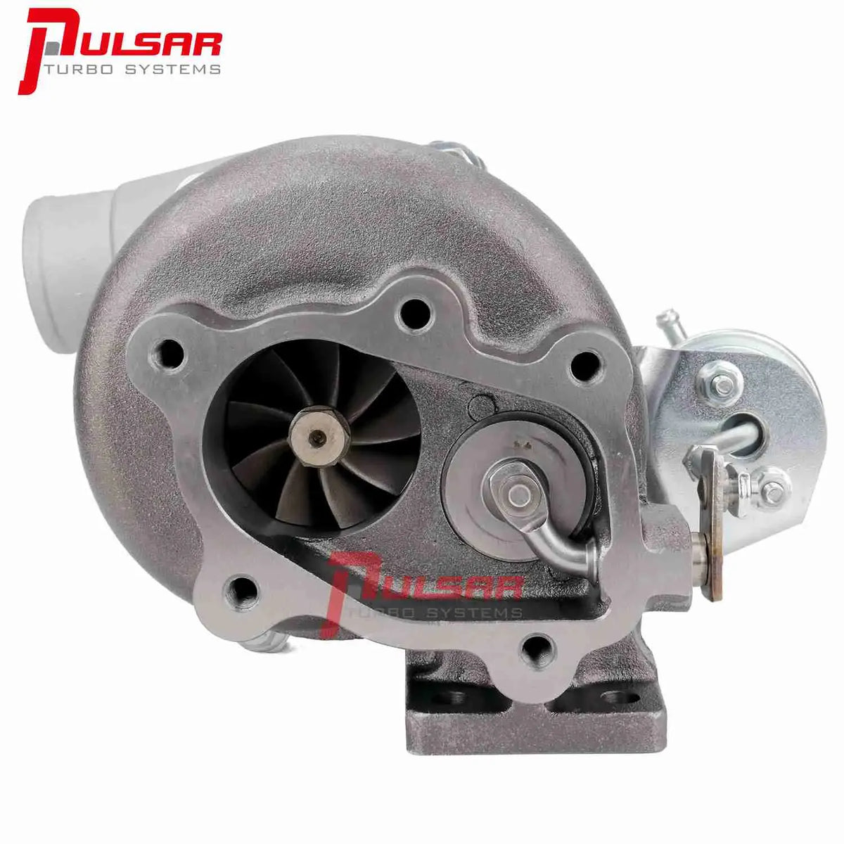 Pulsar Turbochargers Turbochargers T25 .64 5 Bolt / Standard / Stamping 11.6psi Pulsar PSR2871 Gen1 Dual Ball Bearing Turbocharger SR