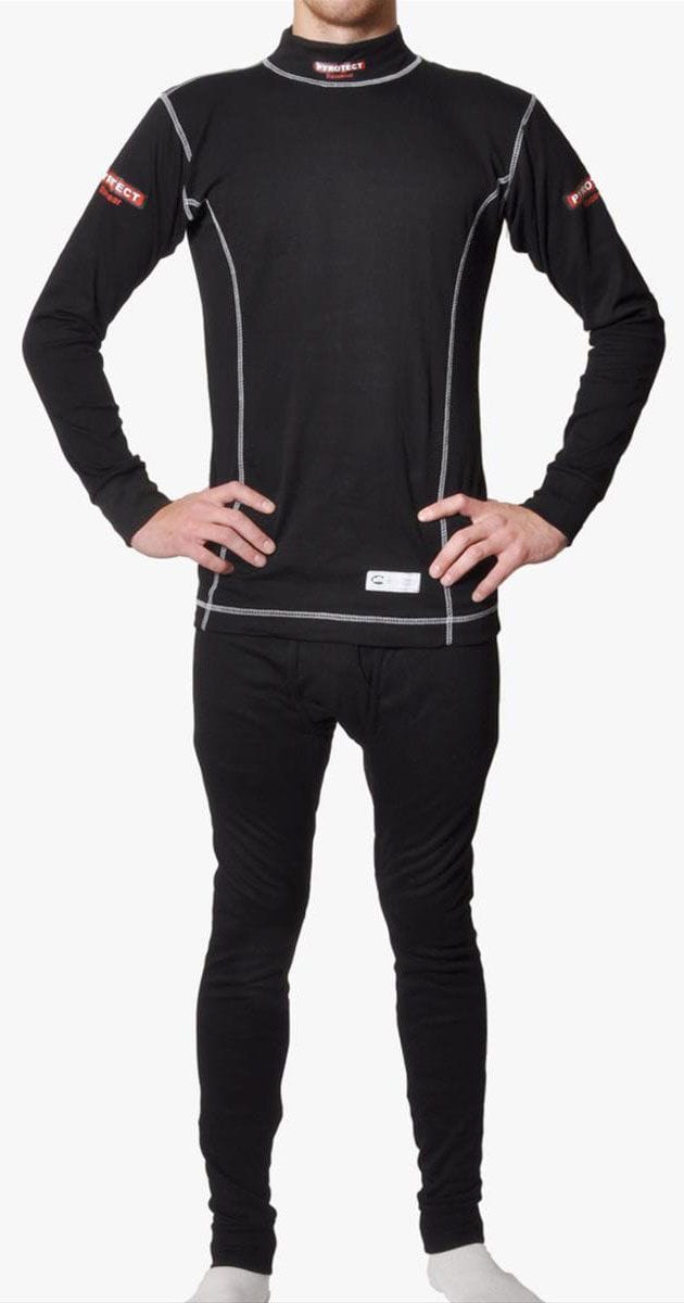Pyrotect Safety Equipment Black, SFI Approved Pyrotect Safety Equipment Inner Wear Bottom (Large) PY4810400 SR