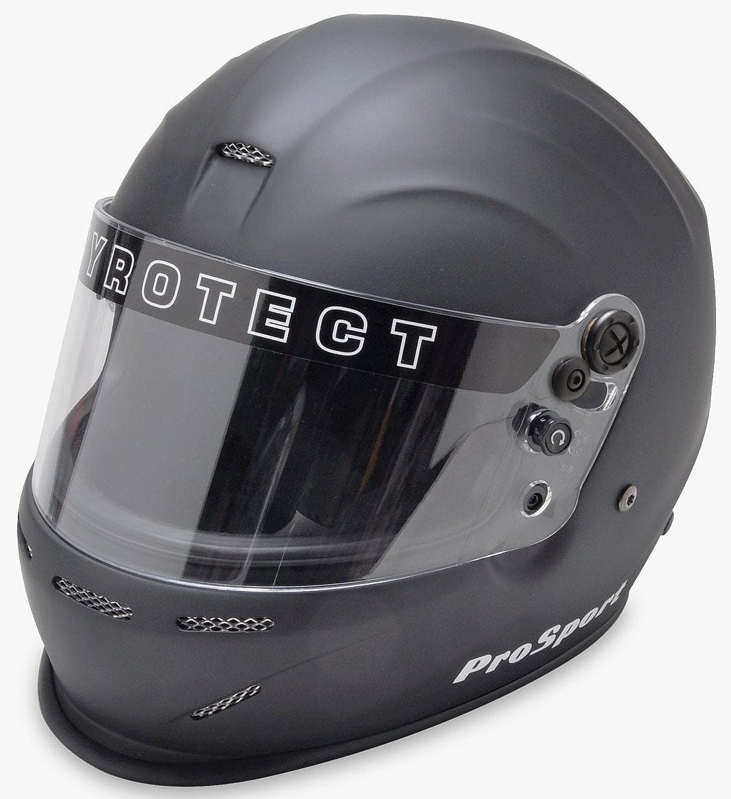 Pyrotect Safety Equipment SA2020 Rated Pyrotect Safety Equipment ProSport Helmet with Duckbill, Flat Black, XX-Large PYHB802620 SR