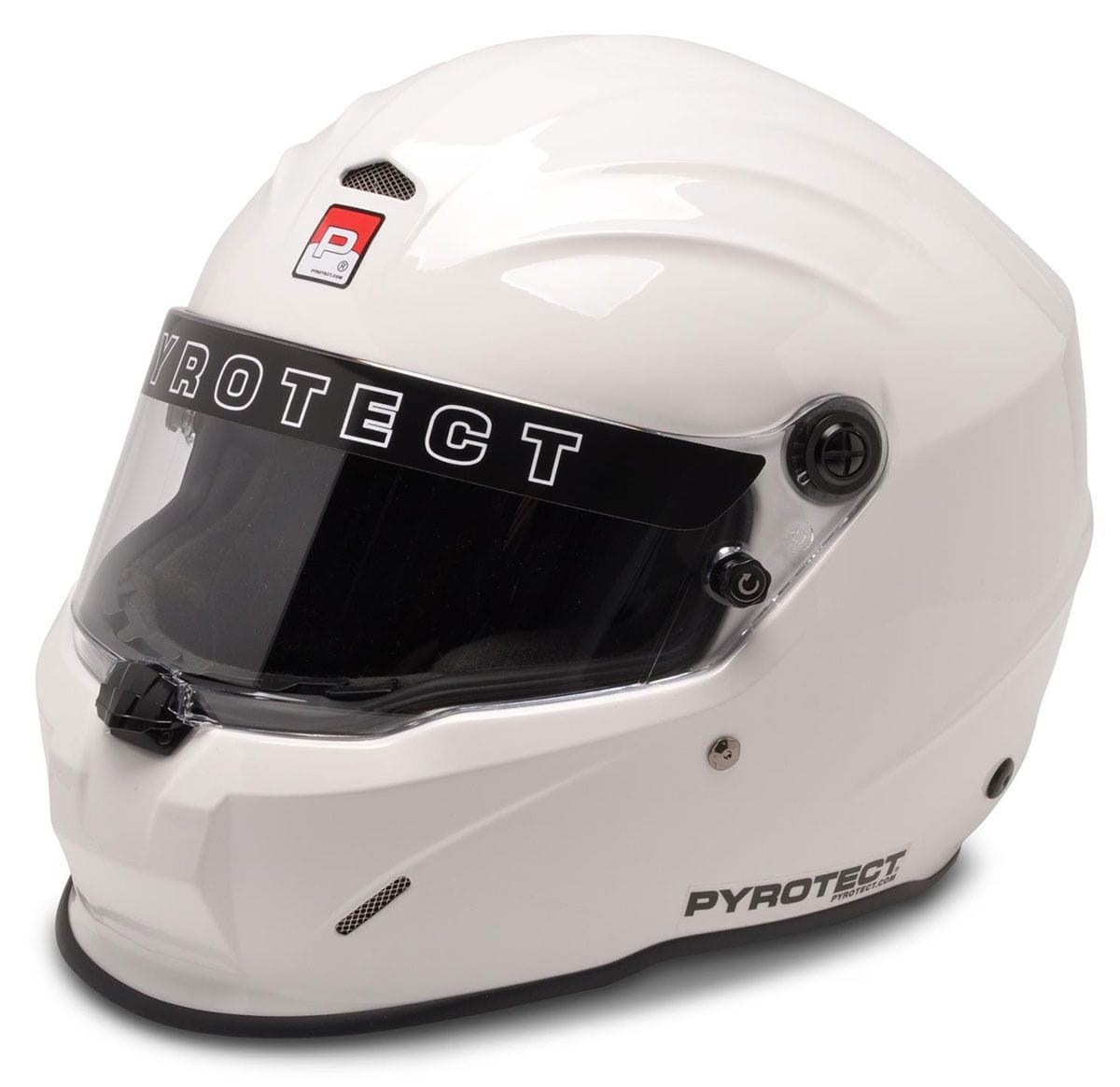 Pyrotect Safety Equipment SA2020 Rated Pyrotect Safety Equipment ProSport Helmet with Duckbill, White, X-Large PYHW800520 SR