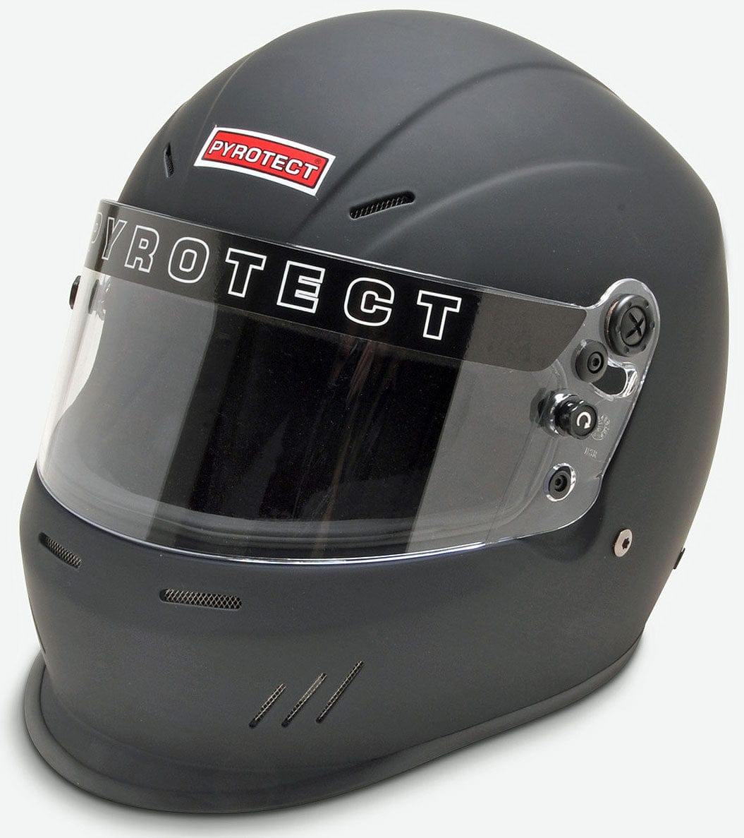 Pyrotect Safety Equipment SA2020 Rated Pyrotect Safety Equipment UltraSport Helmet with Duckbill, Flat Black, XX-Large PYHB611620 SR