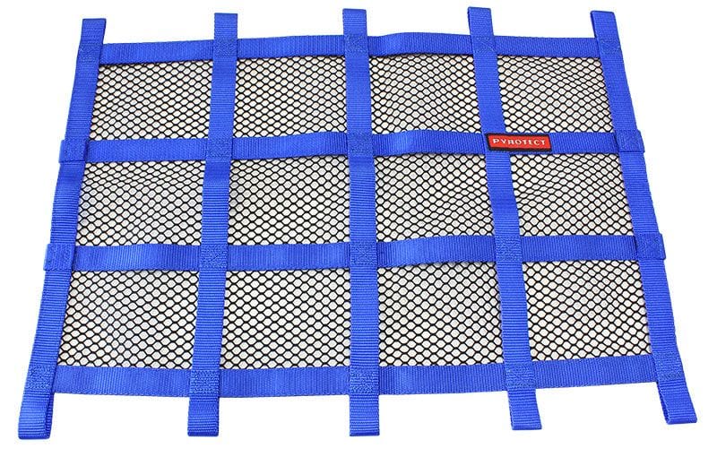 Pyrotect Safety Equipment SFI 27.1 Rated Pyrotect Safety Equipment Window Net (Blue) 18" x 24" PYNX50593 SR