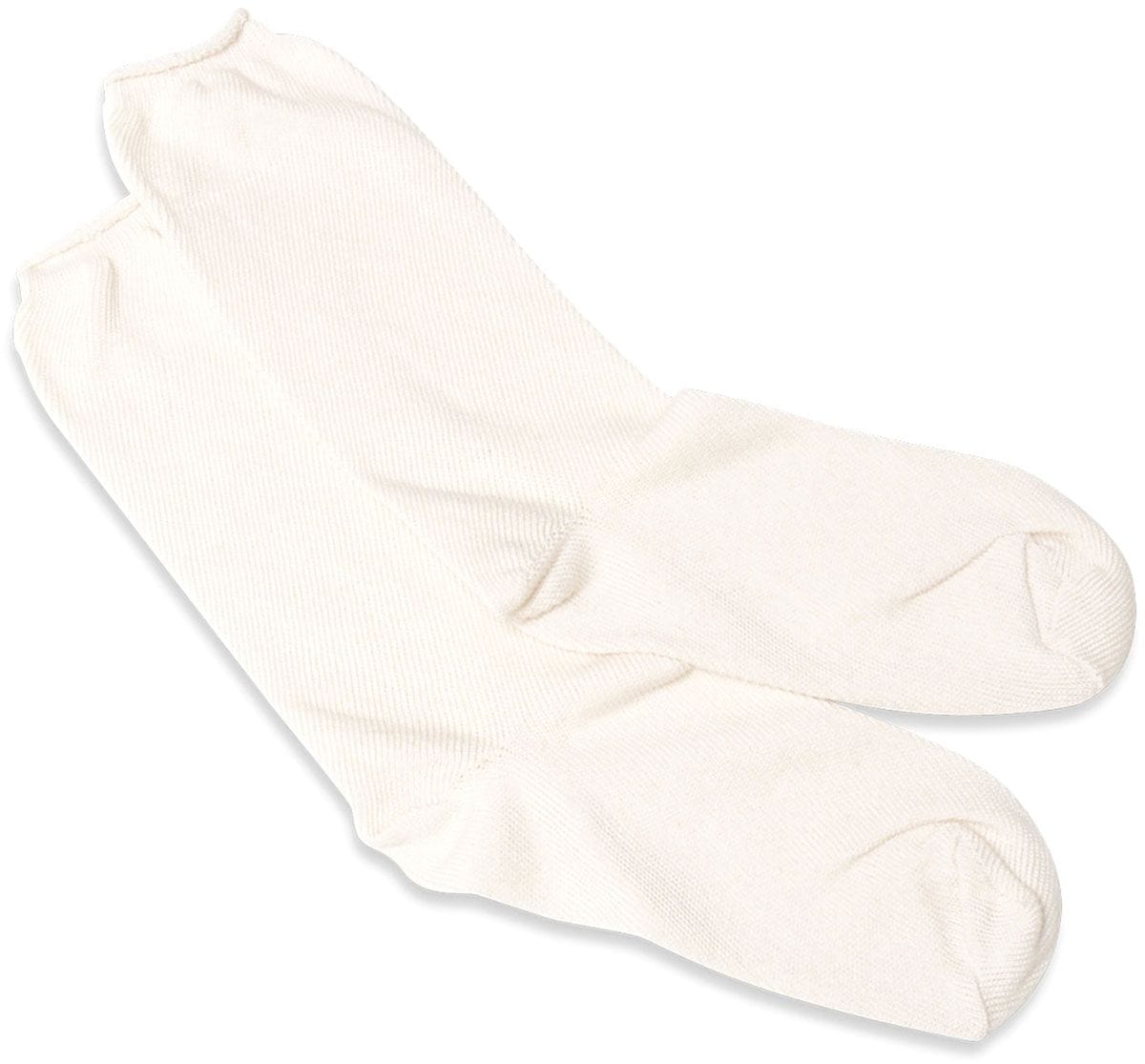 PYROTECT Sport Heavy Duty SFI-1 Nomex Socks, White Sport Heavy Duty SFI-1 Nomex Socks, White SR