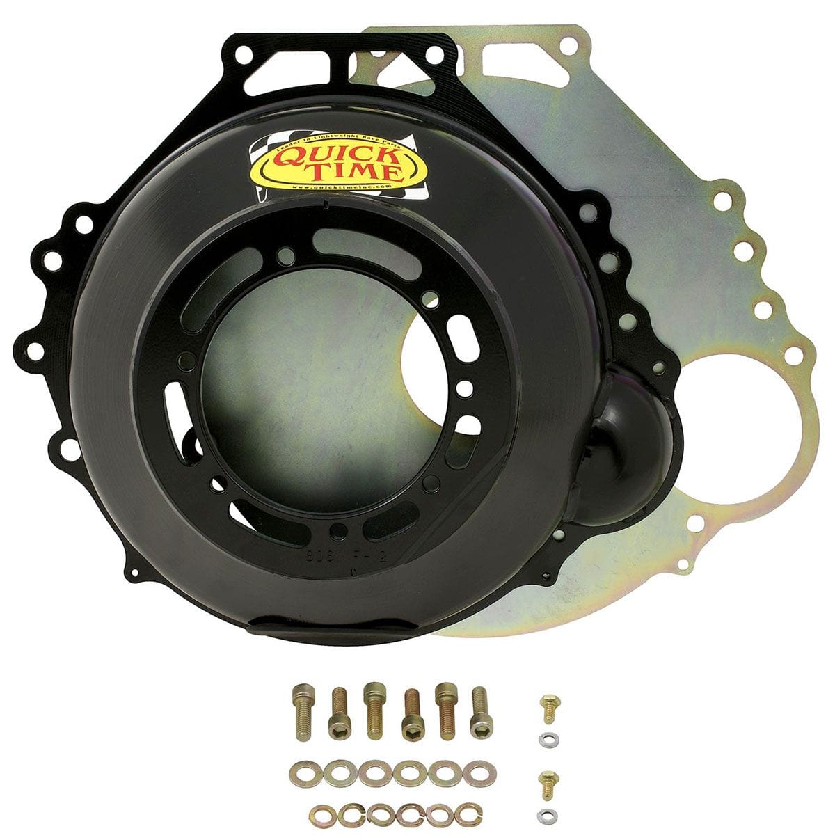QTI Suit Ford 289-302-351 Windsor & 302-351 Cleveland With 157 Tooth C4 T Quicktime Inc Steel SFI 30.1 Bellhousing QTRM-6061 SR