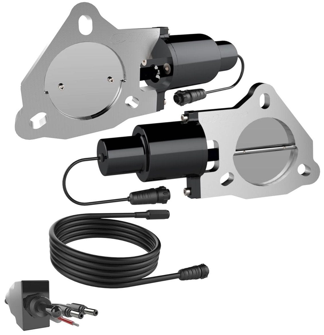 QTP Includes Electric Valve, Toggle Switch & Wiring Quicktime Performance 3" Dual Electric Exhaust Cutout Kit QTPEC60 SR