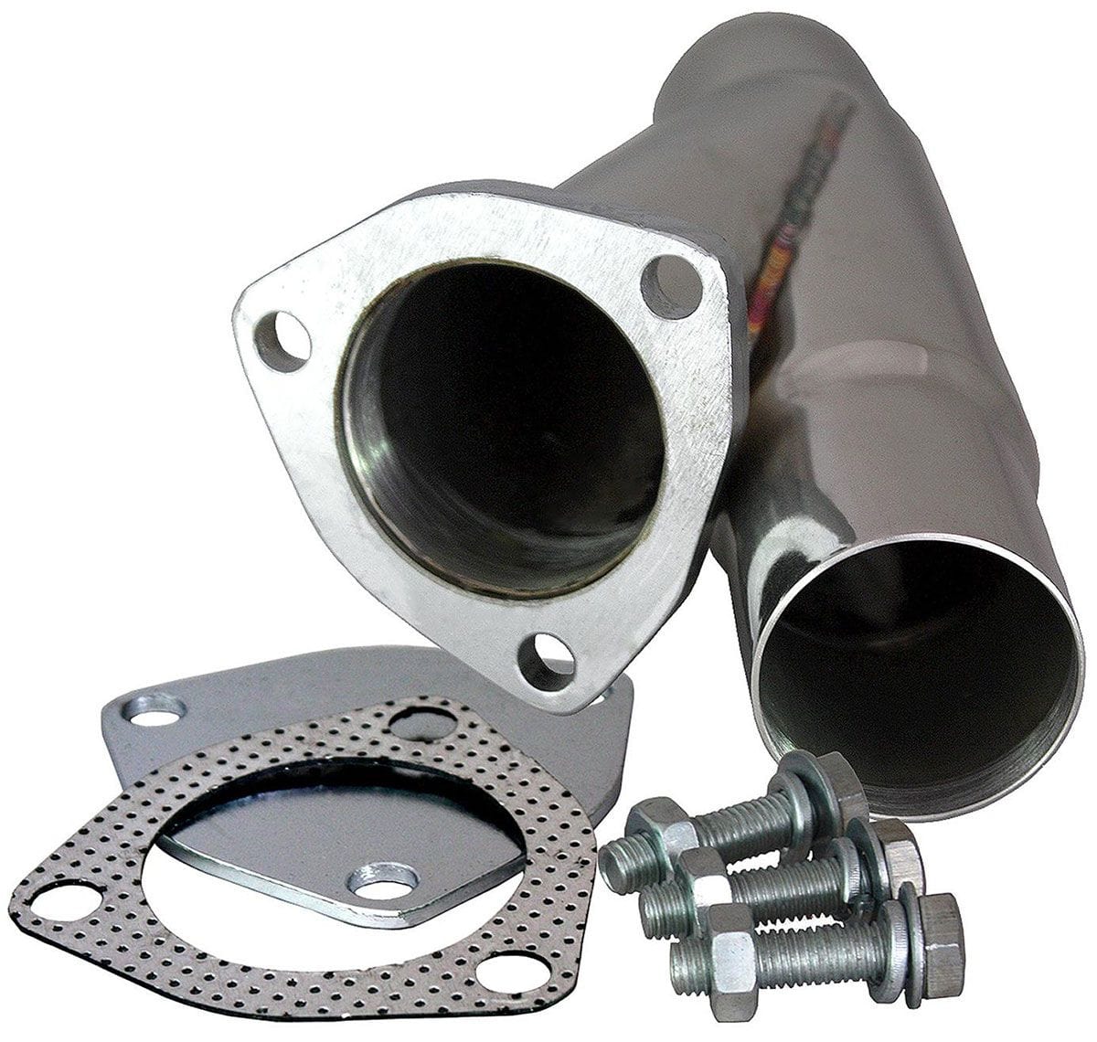 QTP with Flange Quicktime Performance 2-1/4" Stainless Steel Y-Branch Cutout QTP10225 SR