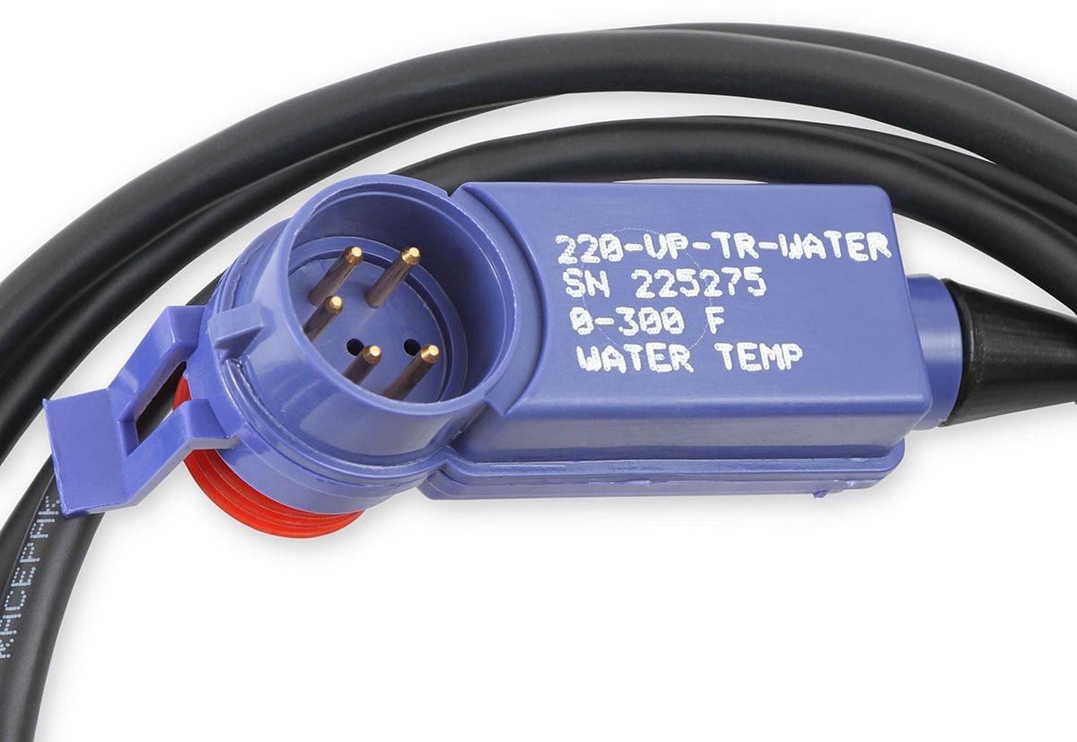 RACEPAK Water Temperature 0-300°F, 6 ft. pigtail cable length Racepak Analogue V-Net Temperature Sensor & Module R220-VP-TR-WATER SR