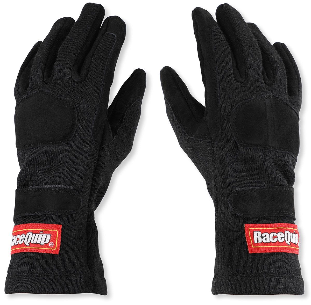 Racequip Racequip Racequip 355 Series SFI-5 Multi Layer Nomex Racing Gloves, Black (RQ355008RQP) SR