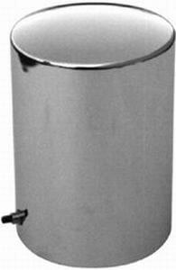 Racing Power Company 5-3/16" H x 3-11/16" OD Racing Power Company Chrome Steel Oil Filter Cover RPCR1067 SR
