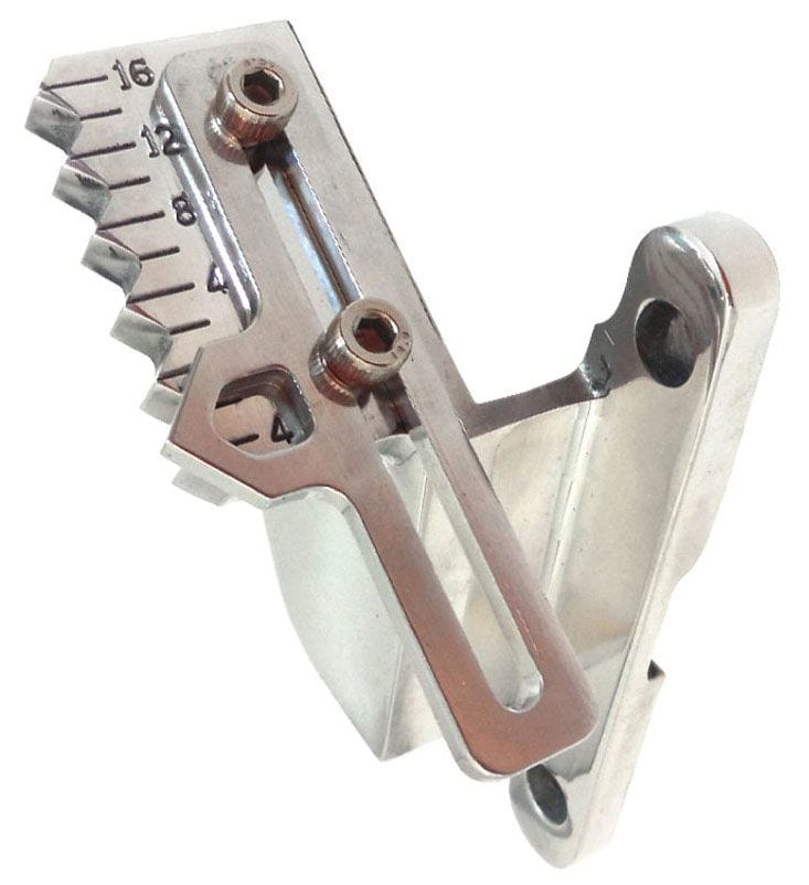 Racing Power Company Fits B/B Chev 396-454 with 8" Pointer Racing Power Company Chrome Aluminium Timing Tab RPCR8427C SR