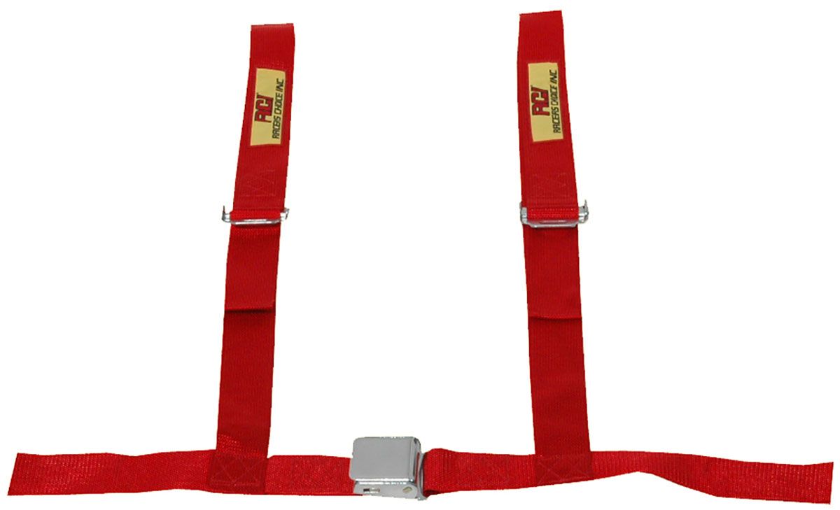RCI 4 Point 2" Street Racing Harness - Red RCI9450B SR