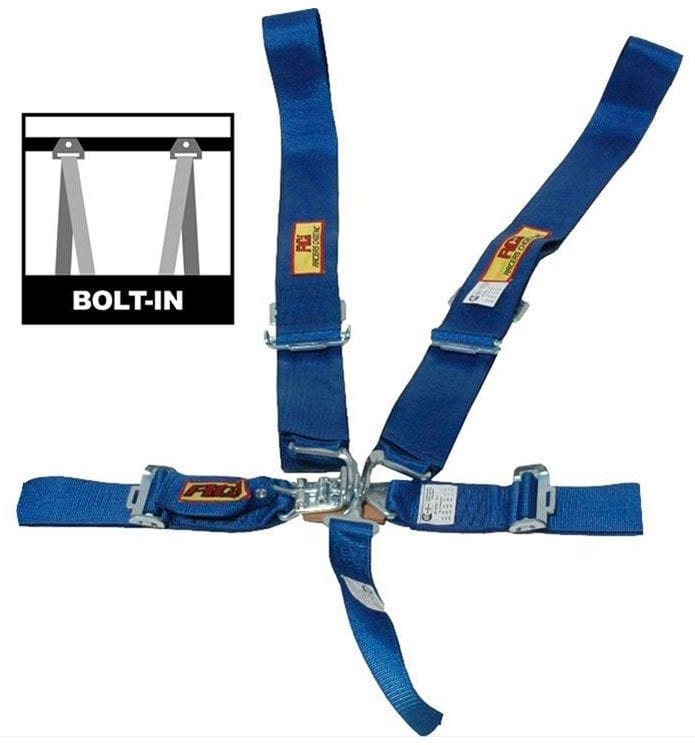 RCI 5 Point 3" Latch Type Racing Harness - Blue RCI9510C SR