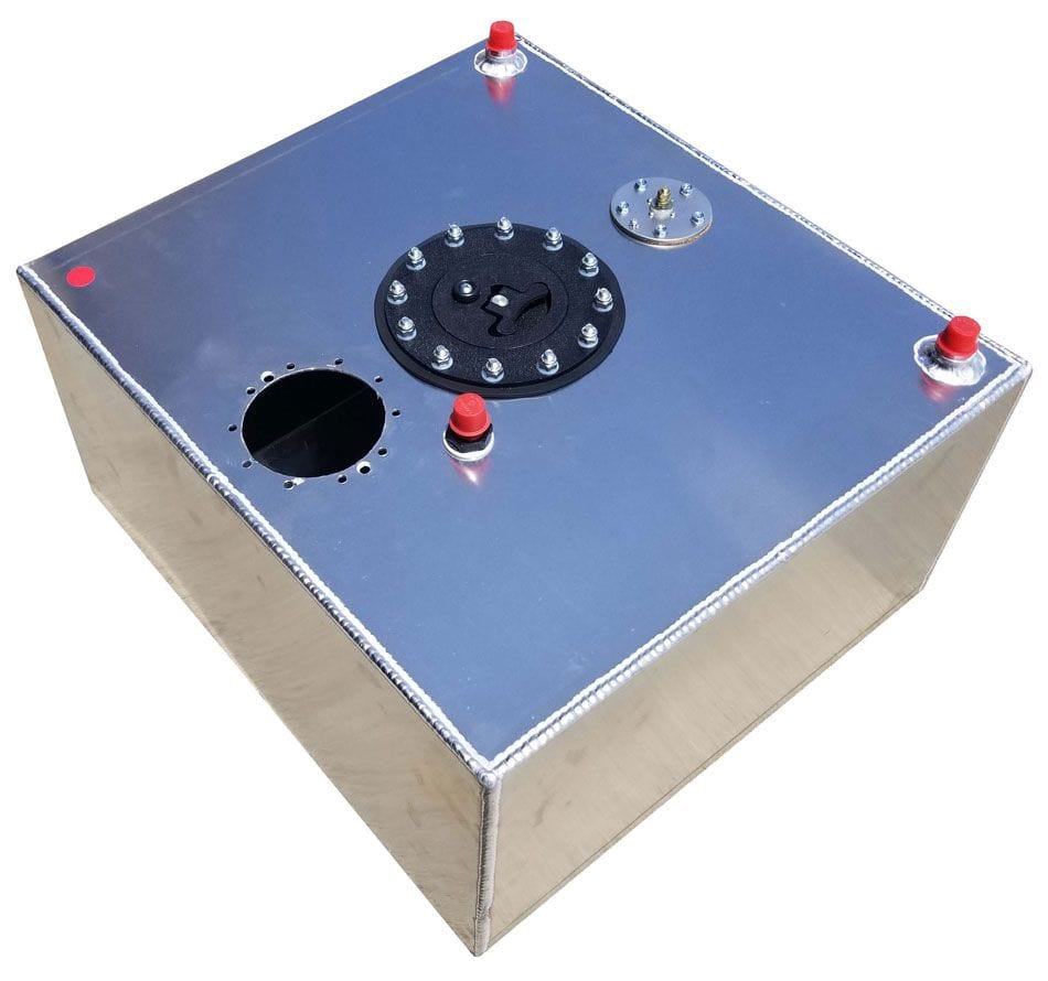 RCI RCI 10 Gallon (38L) Aluminium Fuel Cell - Silver RCI2100AS SR
