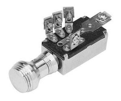 ROADSTER So Cal Speedshop SO-CAL Speed Shop Polished Art Deco 2 Position Headlight Light Switch SO001-6075 SR