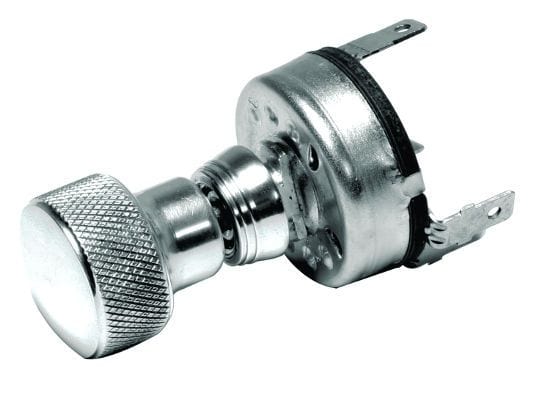 ROADSTER So Cal Speedshop SO-CAL Speed Shop Polished Knurled Speed Knob 2-Position Wiper Switch SO001-6079 SR