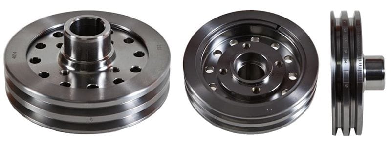 ROMAC Suit Ford 6cyl XF With 4-Bolt Centre Romac Steel/Alloy Harmonic Balancer RO0222SA SR