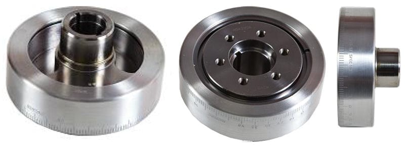 ROMAC Suit SB 289-351 Windsor, Ext Balance 28oz With Dual Key, 6 Bolt Romac Steel Harmonic Balancer RO0209/28/B SR