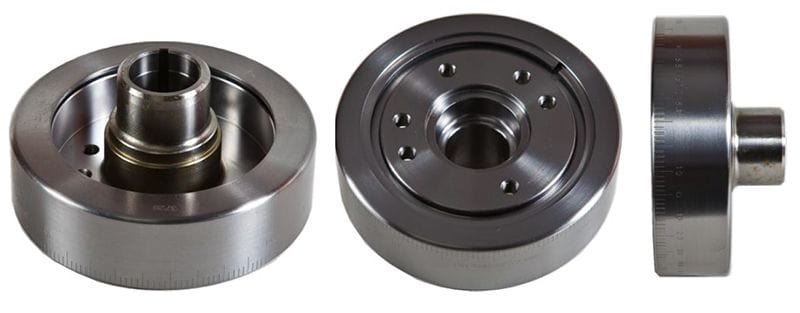 ROMAC Suit SB 289-351 Windsor, Internal Balance, Dual Bolt Pattern Romac Steel/Alloy Harmonic Balancer RO0210SA SR