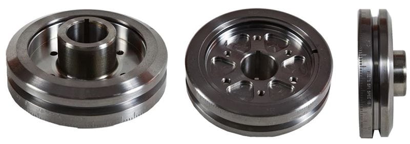 ROMAC Suit Slant 6 Chrysler 225, Internal Balance Romac Steel/Alloy Harmonic Balancer RO0224SA SR