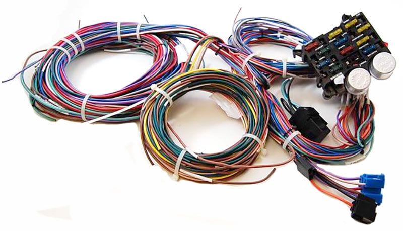 RPC 12 Circuit With GM Style Plug Racing Power Company Universal Wire Harness Kit RPCR1002X SR