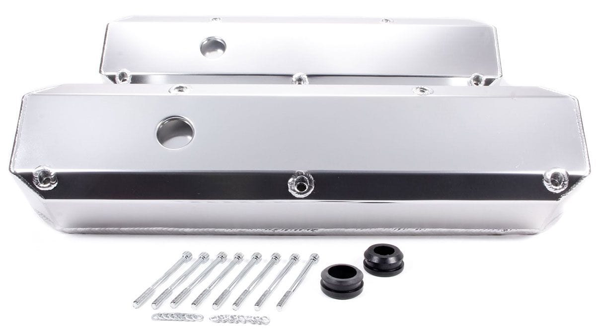 RPC Anodized Finish Suit SB Chrysler 318-340-360 Racing Power Company Fabricated Aluminium Valve Covers RPCR6246 SR