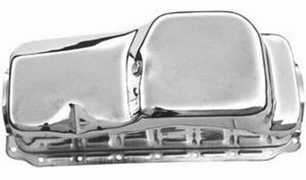 RPC Fits 1964-87 Chrysler Mopar V8 273-318-340 Racing Power Company Chrome Steel Stock Oil Pan RPCR9311 SR
