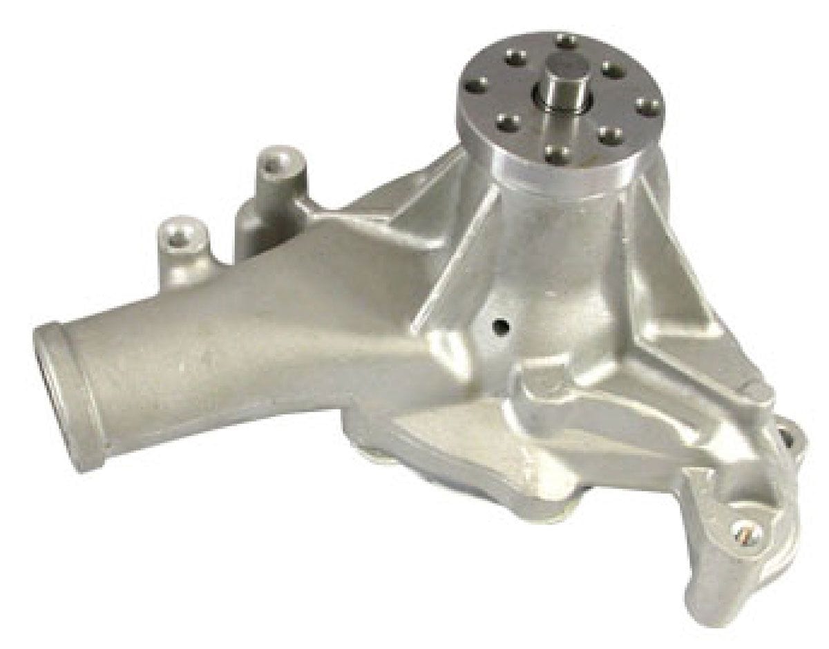 RPC Fits 1969-87 S/B Chev & Light Duty Trucks 1973-86, Long Style Block t Racing Power Company Aluminium Water Pump (LWP) - Satin Finish RPCR3951 SR