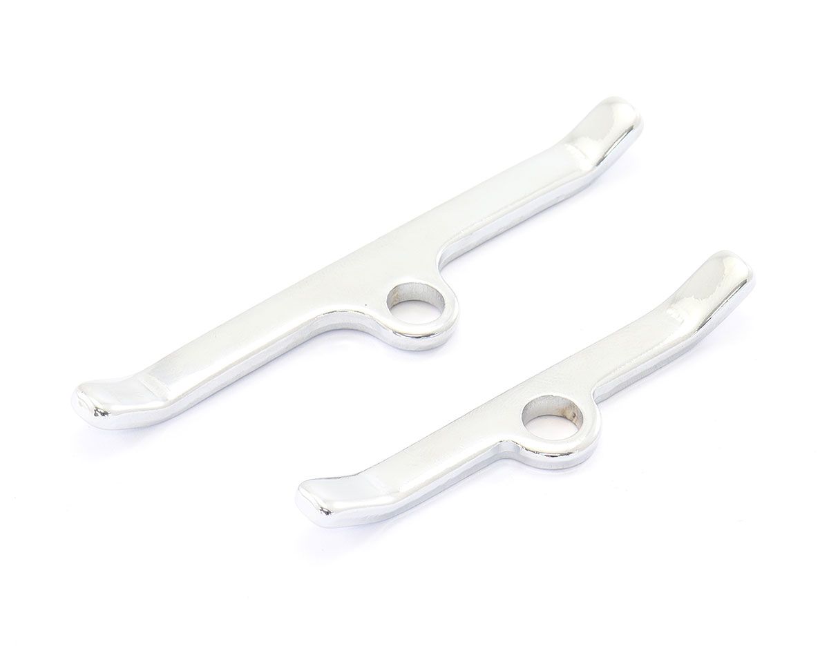 RPC Fits B/B Chev 396-454 3 Bars 4" L x 4 Bars 3" L Racing Power Company Chrome Steel Spreader Bar Set of 7 RPCR9640 SR