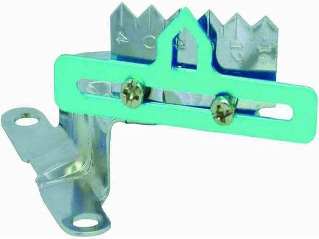 RPC Fits B/B Chev 396/454 Racing Power Company Chrome Steel Timing Tab 8" with Pointer RPCR9180 SR