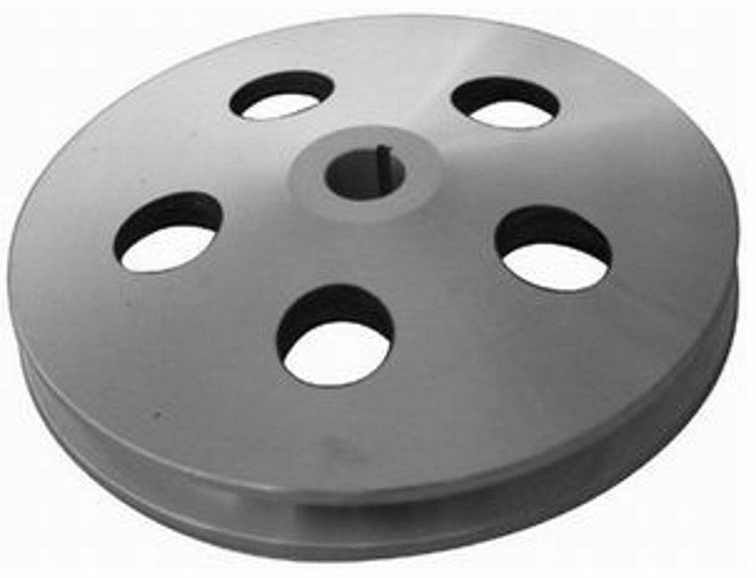 RPC Fits Early GM thru 1984 with Keyway & 5/8" Shaft Racing Power Company Black Aluminium Power Steering Pump, Single Groove RPCR8848B SR