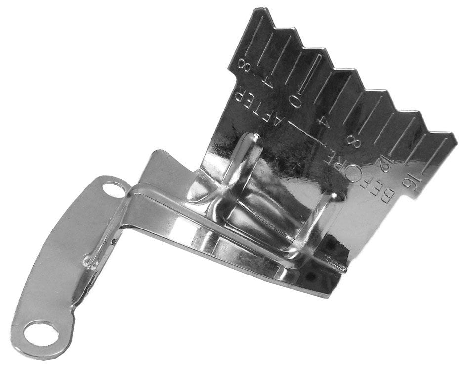 RPC Fits S/B Chev 283 - 350 Racing Power Company Steel Timing Tabs, Chrome Finish, 6" - 7" - 8" Balancer RPCR4960 SR