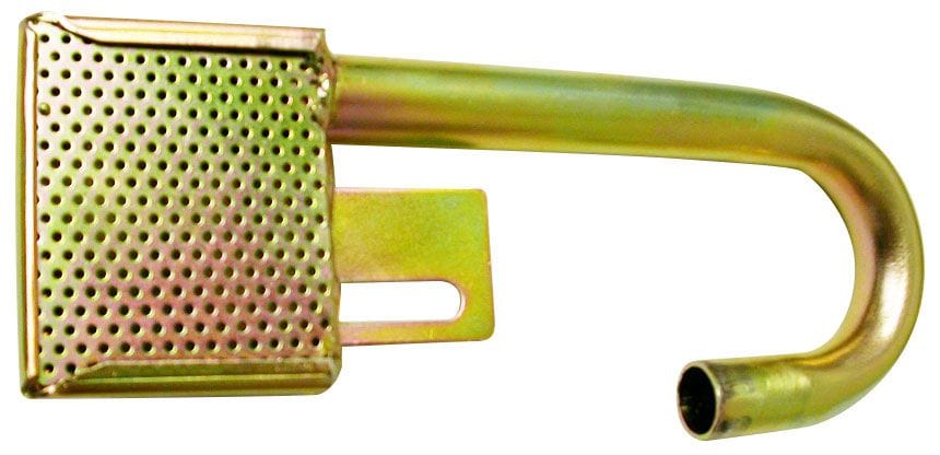 RPC Fits S/B Chev Champion Style Pans Racing Power Company Zinc Steel Oil Pump Pickup, 4 Bolt Pump RPCR7102 SR