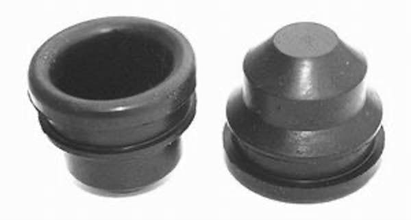 RPC Fits Valve Covers with 1-1/4" Holes, 1-1/4" OD X 1" ID Racing Power Company Push-in Valve Cover Rubber Grommet (2 Pack) RPCR4878 SR