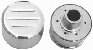 RPC Fits Valve Covers with 1-1/4" Holes Racing Power Company Aluminium Push-in Air Breather with 1" Neck, Polished Ball Milled Style RPCR6101 SR
