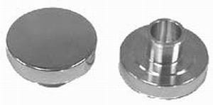 RPC Fits Valve Covers with 1.25" Holes Racing Power Company Aluminium Push- In Oil Cap with 1" Neck, Plain Style RPCR6050 SR