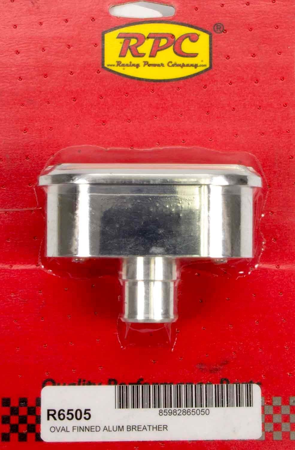 RPC Fits Valve Covers with 1.25" Holes Racing Power Company Nostalgic Polished Billet Aluminium Breather, Finned Style RPCR6505 SR