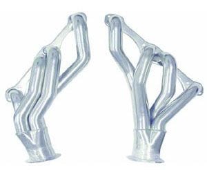 RPC Includes Collector Reducers, Gaskets & Header Bolts Racing Power Company Ceramic Coated Steel "Shorty" Header, 1-5/8" Flange Thickness, 1-5/8quot; Tube D SR