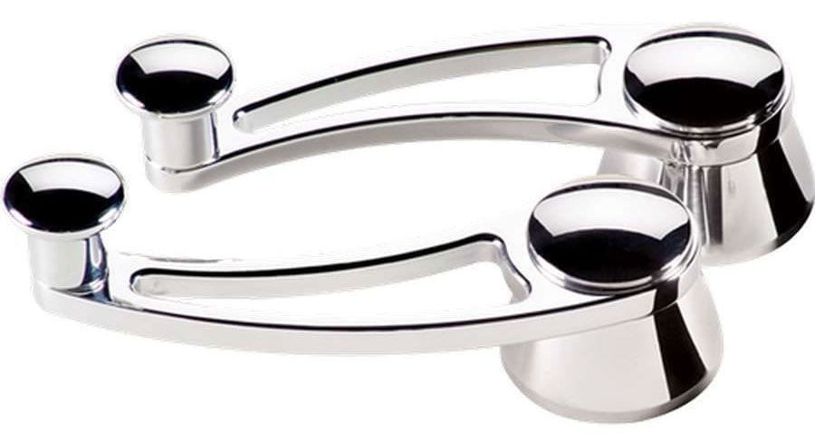 RPC Racing Power Company Chrome Aluminium Window Handles 3" RPCR8409 SR