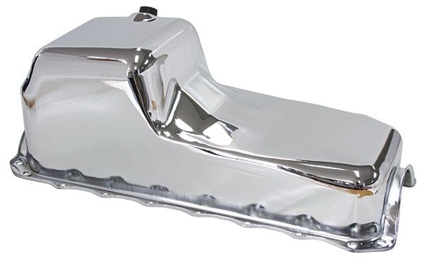 RPC Racing Power Company Holden V8 Cylinder Oil Pan, Chrome Finish RPCR7002 SR