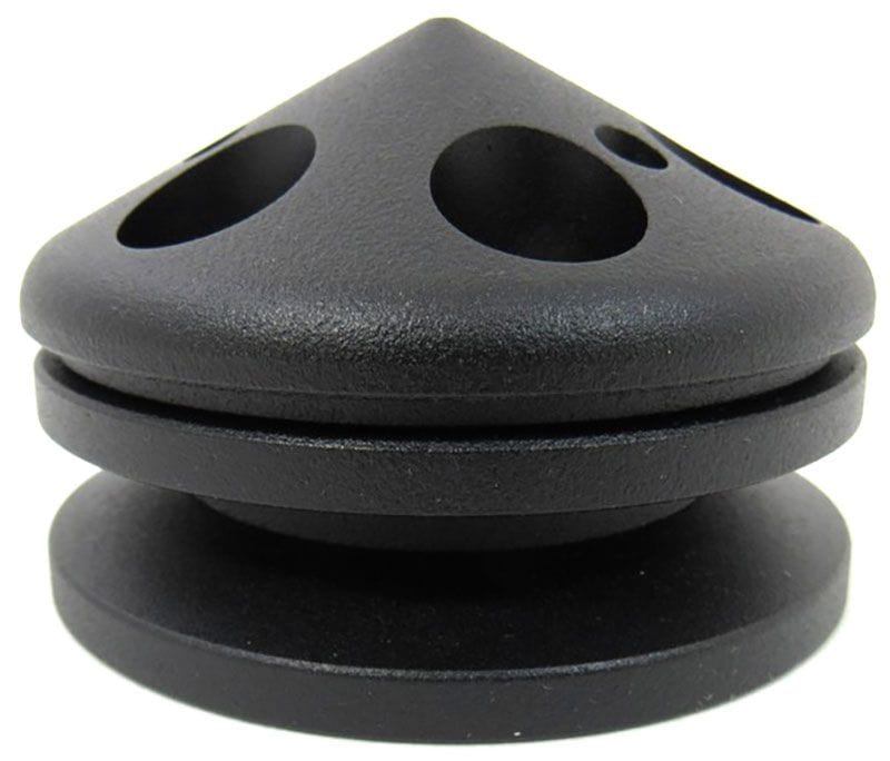 RPC Single V-Groove, 2.8" O.D, Aluminium Racing Power Company Alternator Pulley - Black RPCR9487BK SR