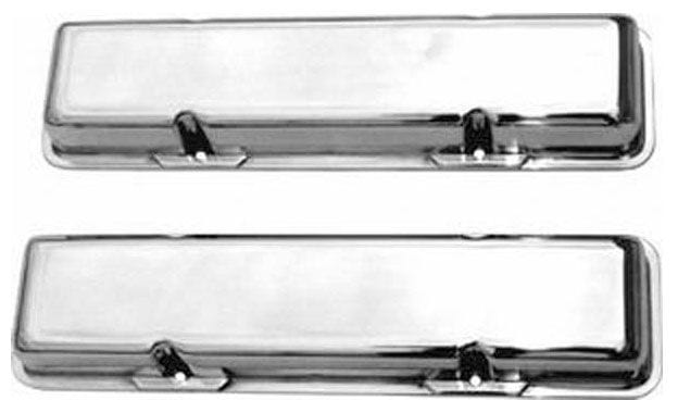 RPC Small Block Chev Racing Power Company Aluminium Valve Covers Short Profile (Polished) RPCR6031-1 SR
